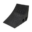 Recycled Polypropylene Plastic Wheel Chock 10-1/4 In. x 7-1/2 In. x 7-1/2 In. Black