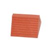 Recycled Plastic Dual Slope Wheel Chock 10-11/16 In. x 9-1/4 In. x 6 In. Orange