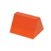 Urethane chock w/ eyebolt - 9.5x8x6 - URWC-8