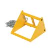 Fabricated Steel Chock to be used with any size tire.