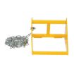 Fabricated Steel Chock to be used with any size tire.
