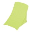 Steel Wheel Chock 9.5 Fluorescent Yl