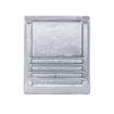 Molded Steel Chock with grip slot.