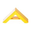 Steel Wheel Chock all welded construction for mud, sand or concrete.