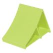 Aluminum Wheel Chock 11 3/4 Fluorescent Yl