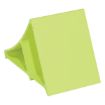Aluminum Wheel Chock 11 3/4 Fluorescent Yl