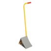 Extruded Aluminum Chock with ergonomic handle.