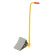 Extruded Aluminum Chock with ergonomic handle.