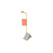 Aluminum Wheel Chock With Handle With Flag
