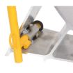 Aluminum Wheel Chock With Handle With Flag
