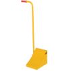 Fabricated Steel Wheel Chock with Ergo Handle size: 11"