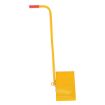 Fabricated Steel Wheel Chock with Ergo Handle size: 11"