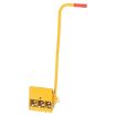 Fabricated Steel Wheel Chock with Ergo Handle size: 11"