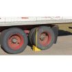 Fabricated Steel Wheel Chock with Ergo Handle size: 11"