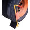 Rubber Wheel Chock-Handle With Flag