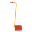Molded Rubber Wheel Chock with Ergo Handle 8"