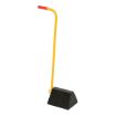 Rubber Wheel Chock with Ergonomic Handle  8"