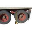 Rubber Wheel Chock with Ergonomic Handle  8"
