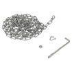 Double Loop Coil Chain W/Hanger 15 Ft