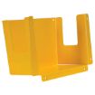 Steel Wheel Chock Holder with Chock Your Wheels Sign