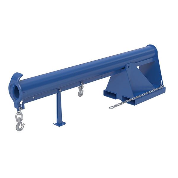 Non-Telescoping Lift Boom 4K Capacity with 11 In Fork Pocket Center