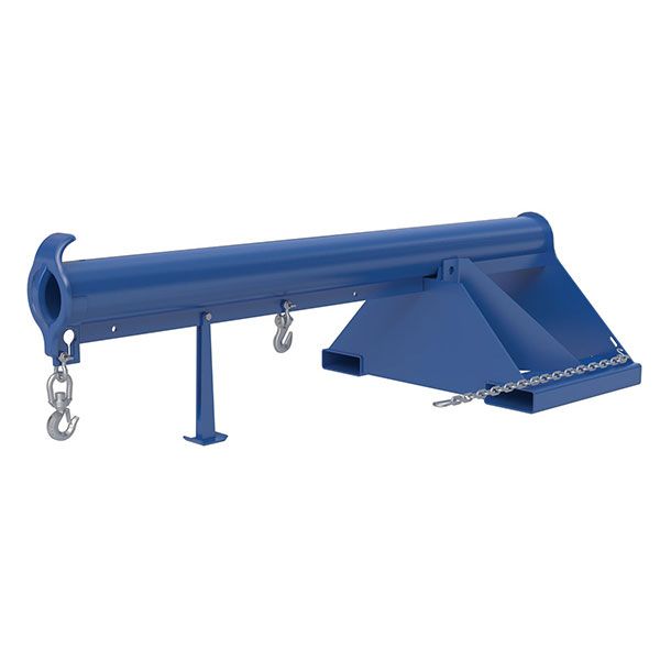 Non-Telescoping Lift Boom 4K Capacity with 30 In Fork Pocket Center