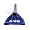 Telescoping and Orbiting Fork Truck Boom; Fork Pocket Center: 30" - Overall Extended Length: 146-5/8"