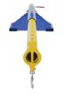 Telescoping and Orbiting Fork Truck Boom; Fork Pocket Center: 36" - Overall Extended Length: 146-5/8"