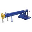 Telescoping and Orbiting Fork Truck Boom; Fork Pocket Center: 24" - Overall Extended Length: 146-5/8"