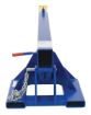 Telescoping and Orbiting Fork Truck Boom; Fork Pocket Center: 24" - Overall Extended Length: 145-1/4"