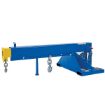 Telescoping and Orbiting Fork Truck Boom; Fork Pocket Center: 36" - Overall Extended Length: 145-1/4"