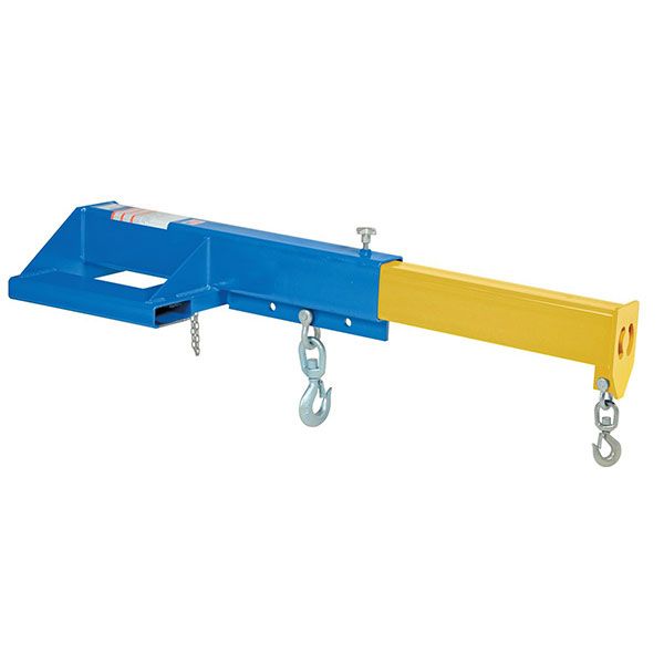 Shorty Lift Master Fork Truck Boom 8K Capacity - Telescoping up to 90" Long