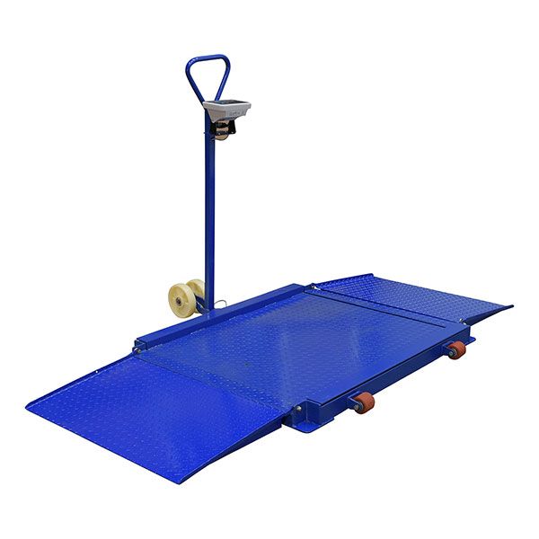 Portable Diamond Plate Scale 78Lx60Wx2H
