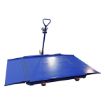 Portable Diamond Plate Scale 98Lx71Wx2H