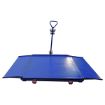 Portable Diamond Plate Scale 98Lx71Wx2H