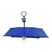 Portable Diamond Plate Scale 98Lx71Wx2H
