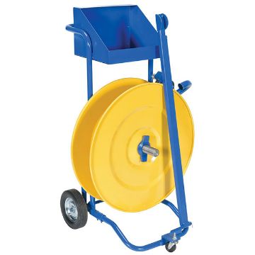 Manual Pallet Probe Strapping Cart, P/N: STRAP-P2 Manual Pallet Probe Strapping Cart
