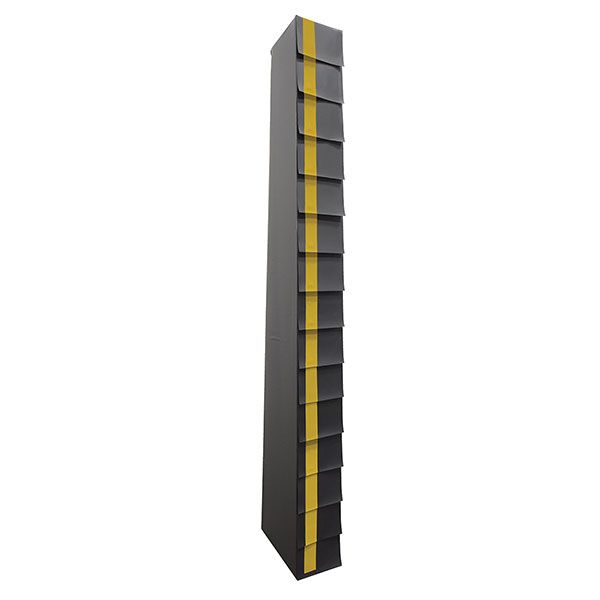 Optional Full Height Pleats&Guide Strips