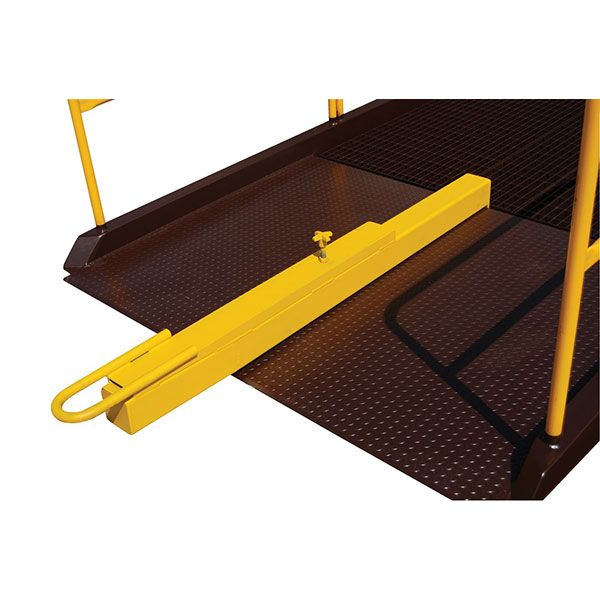 Yard Ramp Option Tow Bar 8 In Service H