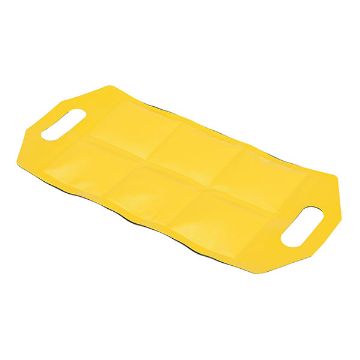 Dock Draft Mat 18", Black&Yellow Vinyl - DRAFT-MT-18 Dock Draft Mat 18", Black&Yellow Vinyl