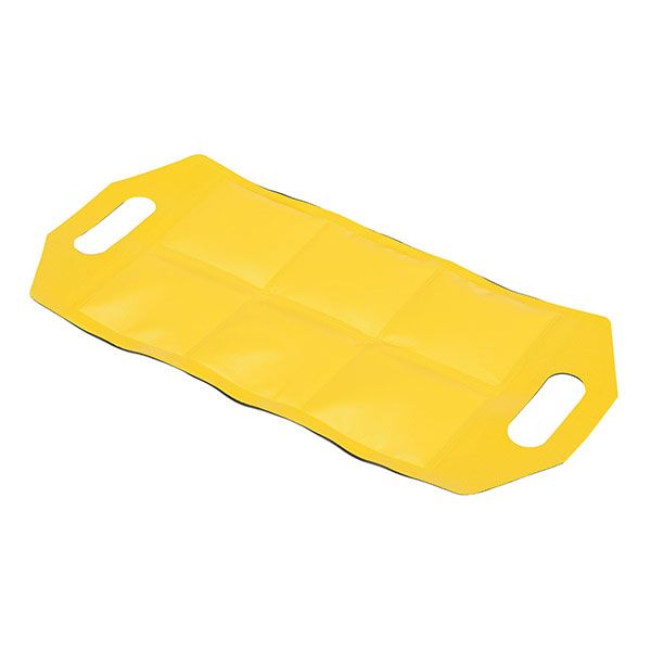 Dock Draft Mat 18", Black&Yellow Vinyl