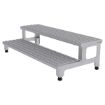 Adjustable SS Steps Stand 2 Step 48 X 23