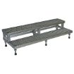 Adjustable Alum Steps Stand 2 Step 60 X 23