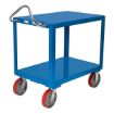 Ergo Handle Cart w/Rubber Casters