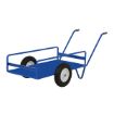Tilting work truck for gardening, farming, yards.