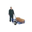 Tilting work truck for gardening, farming, yards.