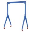 Gantry Crane with adjustable height, V Groove casters