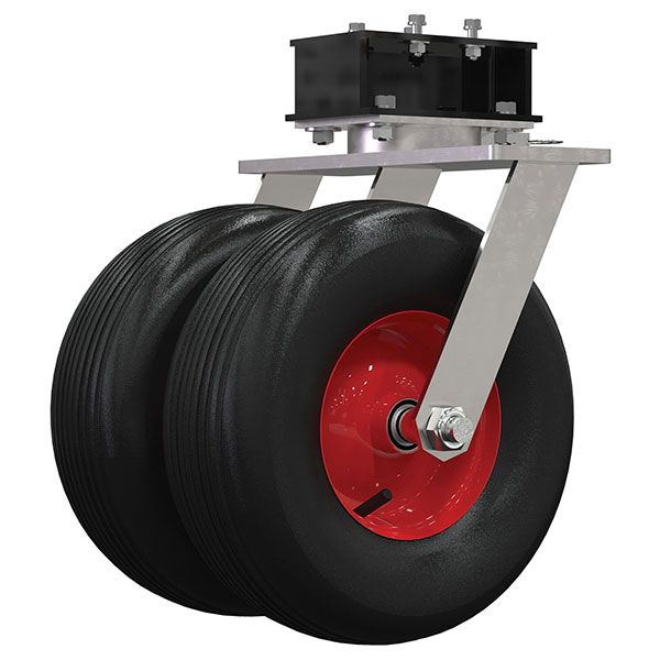 Stl Gantry Crane Caster 4K Pnu Dual Tire