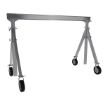 Adjustable Height Aluminum Gantry Cranes with Pneumatic Casters