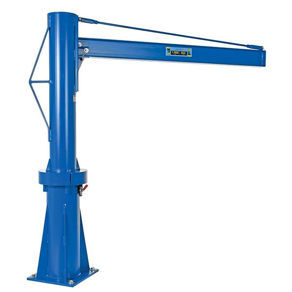 Multi-Station Transportable Jib Cranes